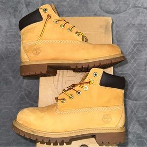Kids Tan Timberland Boots